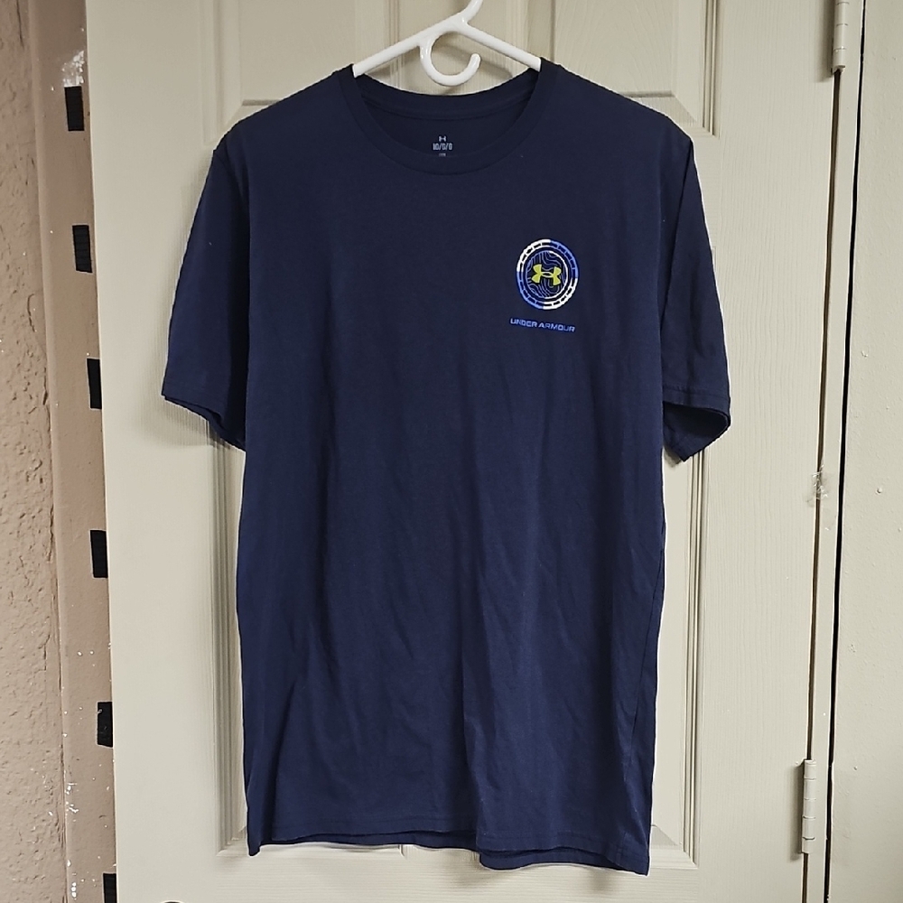 Under Armour Men's Dark Blue Graphic Tee